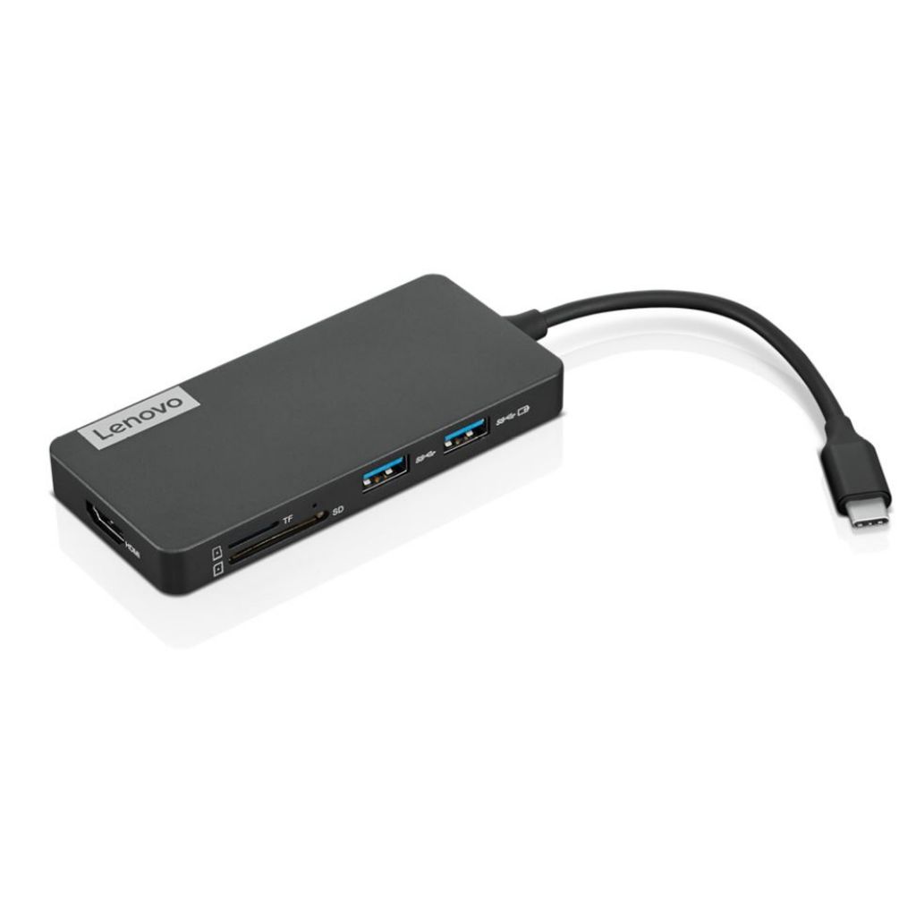 Lenovo 4X90V55523 Lenovo USB-C 7-in-1 Hub Image du produit 