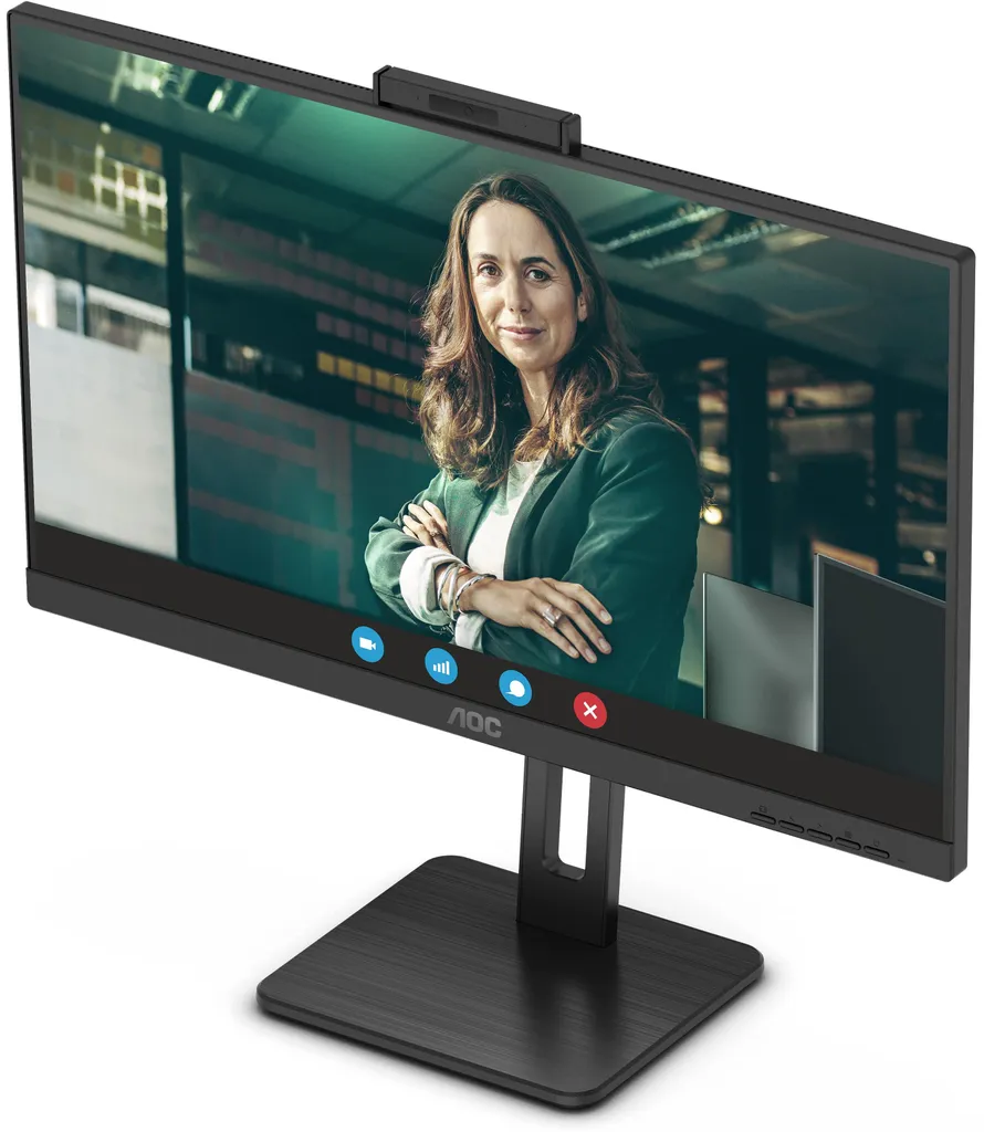 AOC 24P3QW Écran 24 pouces IPS Webcam Windows Hello et Double HDMI DP - 11