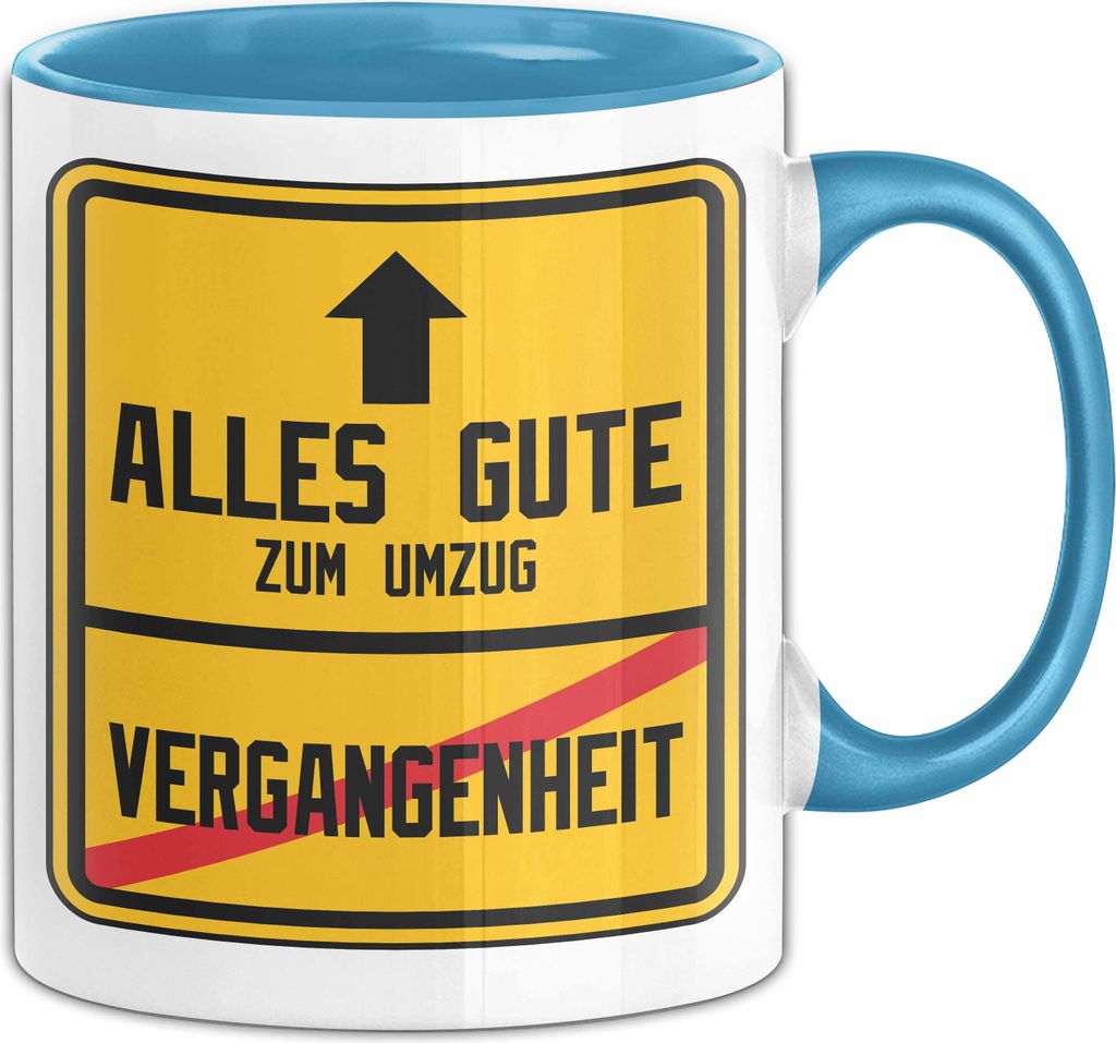 Einzugsgeschenke Wohnung Tasse Haus Umzug Geschenkidee Produktbild 