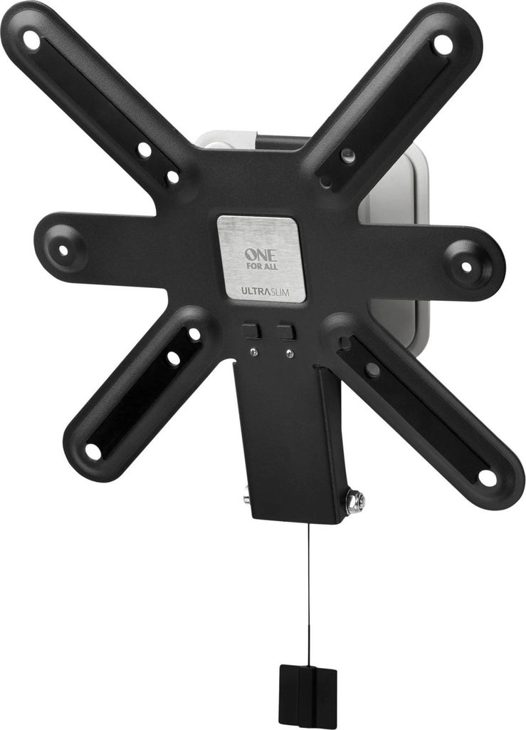 One For All ULTRA SLIM WM 6221 - Klammer - für LCD TV - Aluminium, Kohlenstoffstahl - Bildschirmgröße: 33-107 cm (13"-42") - Wandmontage
