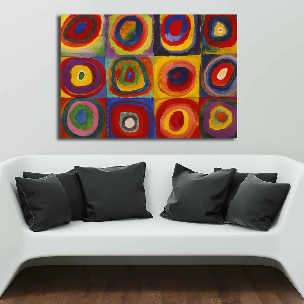 Wallity Quadro Tela Kandinsky 70x100 - Offerta Arredo Casa Moderno
