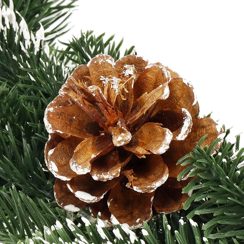 Guirlande Décorative 150 cm pour Cheminée et Escalier Style Hiver - 4