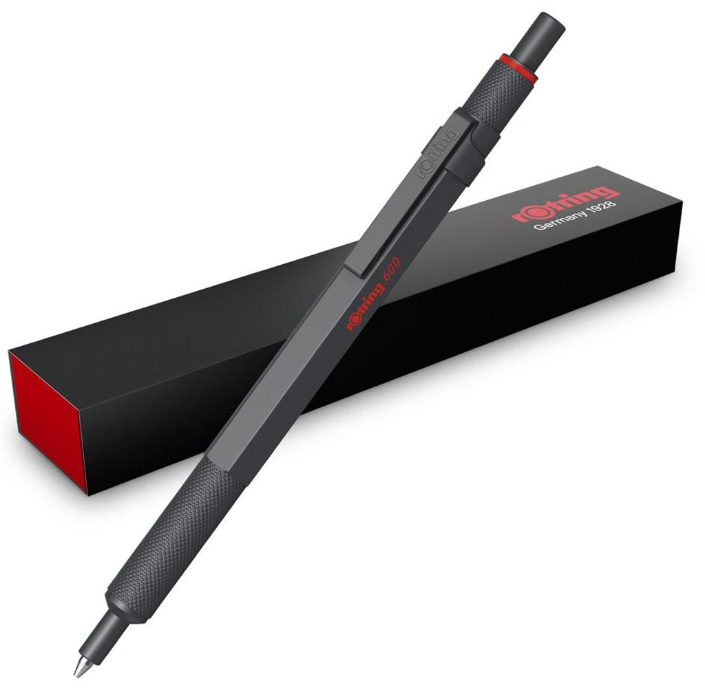 rotring Druckkugelschreiber 600 Darkstone