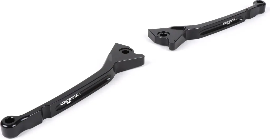 Leviers de frein sport en aluminium CNC noir 165mm pour Vespa GTL et GTS