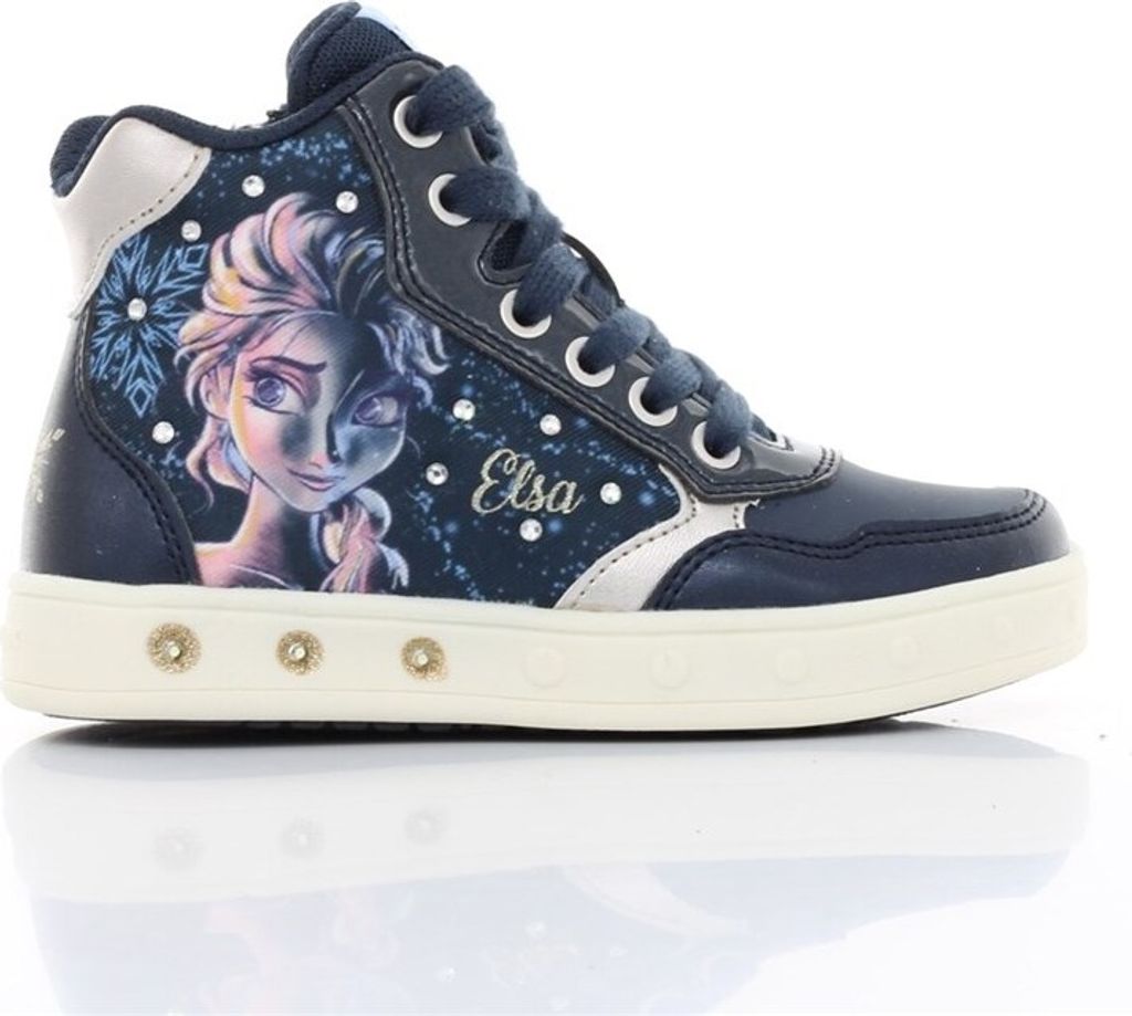 GEOX SKYLIN, Sneaker in Blau, kombiniert für Kinder, Größe 33