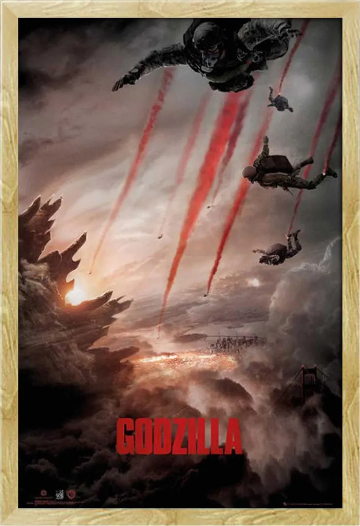 Regalo Idea: Poster Godzilla + Cornice Shinsuke Maxi Faggio 61x91