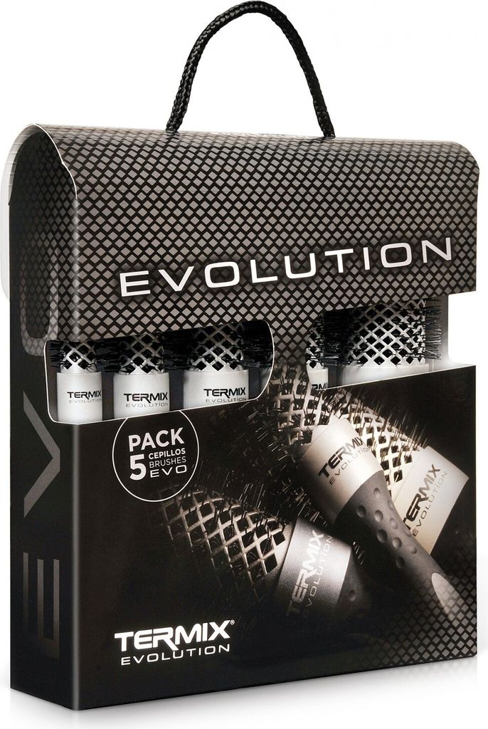 Termix Evolution Basic Hairbrushes for Normal Hair with Ionized Bristles