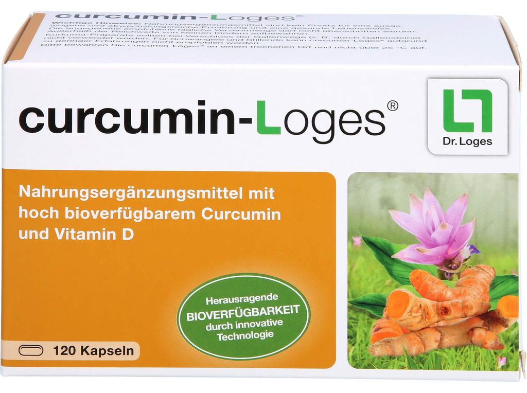curcumina-Loges Capsule, 120 Capsule, 120 Capsule Immagine del prodotto 