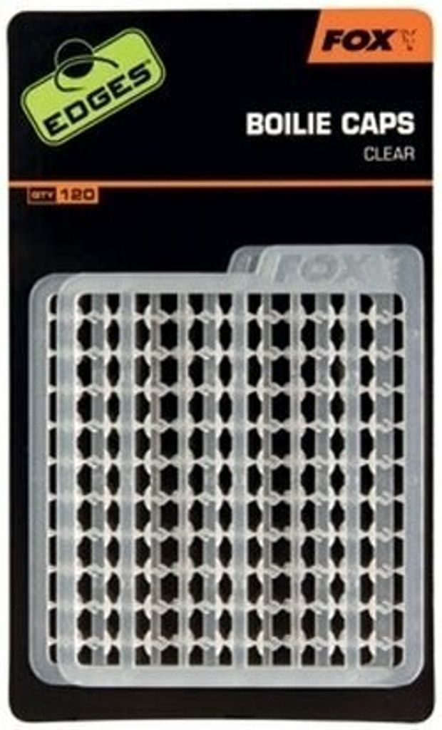Fox Edges Boilie Caps Clear Boiliestopper -120 Stück Produktbild 