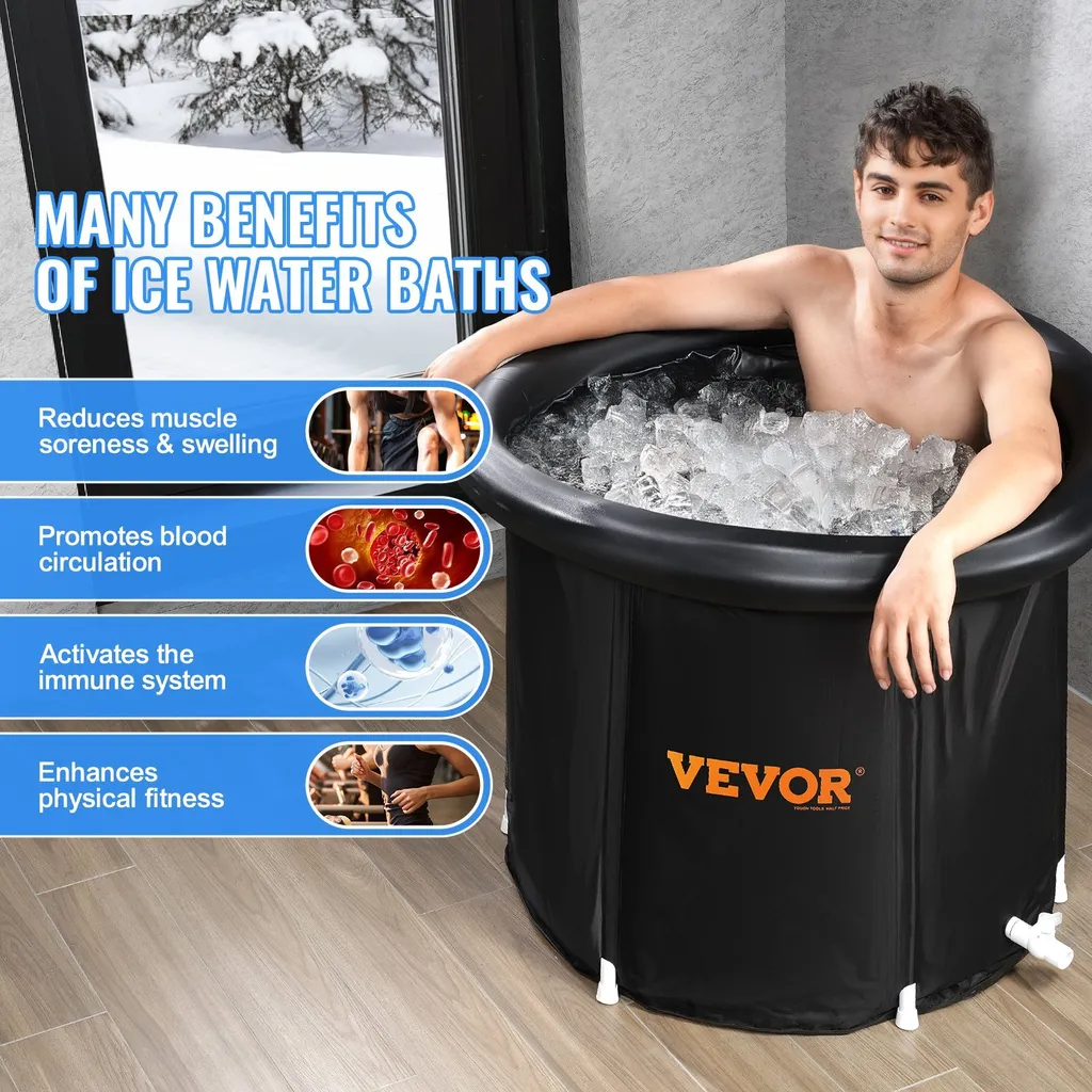 Bain de glace isotherme 330L avec structure gonflable renforcée 85cm - 6