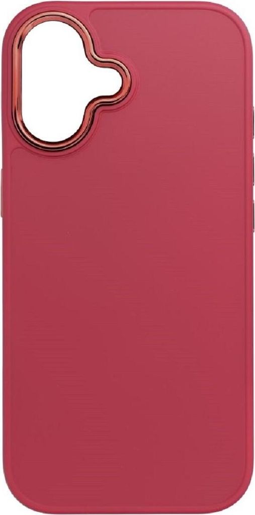Frame Case – elegante Schutzhülle mit verstärktem Kamerarahmen Bumper kompatibel mit iPhone 17 Magenta