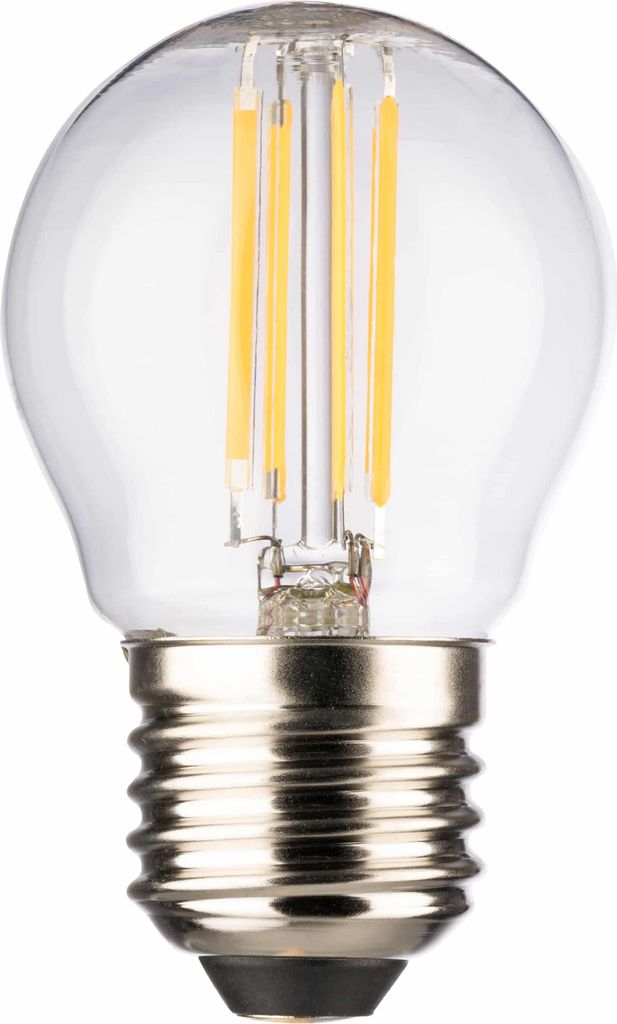 LED Filament Tropfen 4,5W E27 470lm 2700K klar Produktbild 