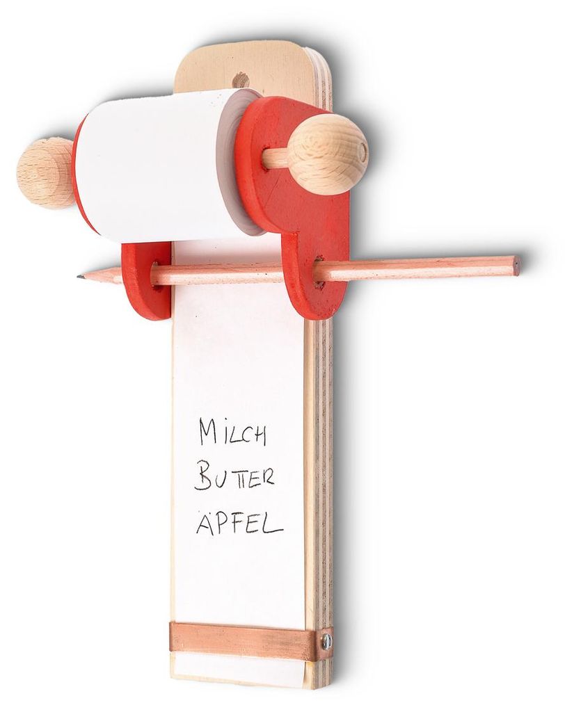 Notizzettelhalter Bausatz Holz Kinder Produktbild 
