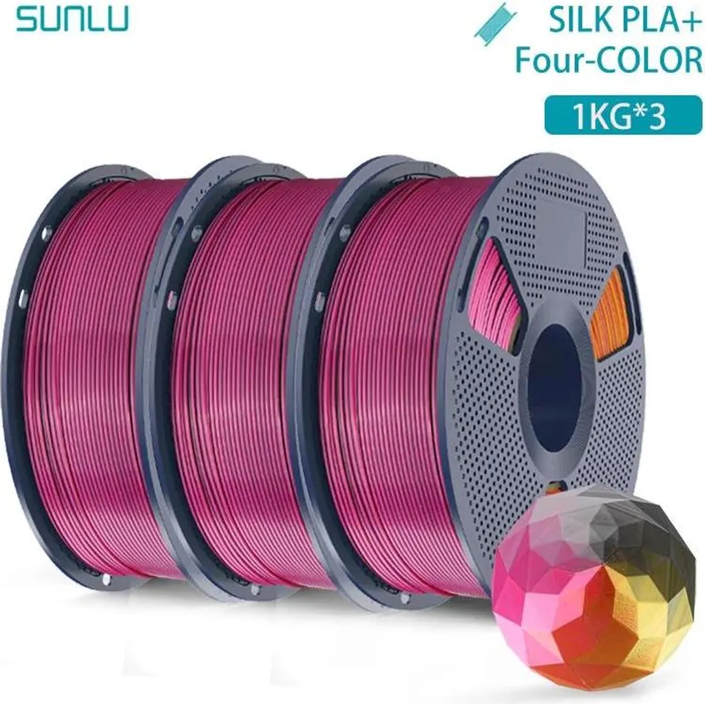Consommable pour impression 3D en PLA multicolore écologique 1.75mm