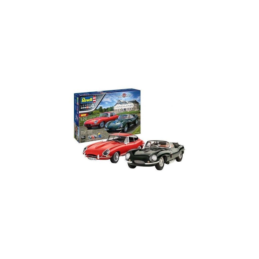 Revell Geschenkset Jaguar 100th Anniversary 1:24 Immagine del prodotto 