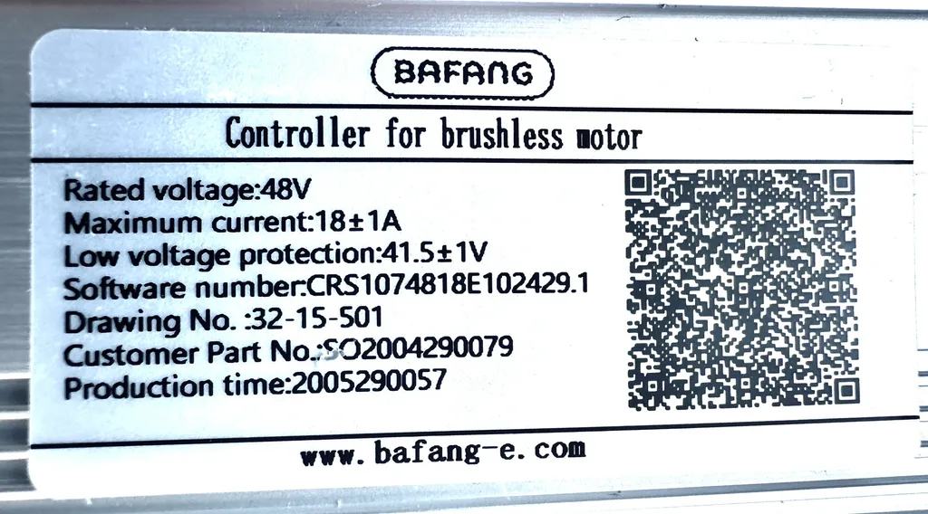 Solution Panne Moteur : Contrôleur Bafang UD 48V pour Assistance VAE