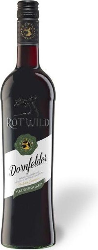 Rotwild Dornfelder halbtrocken feine Fruchtaromen und Produktbild 5