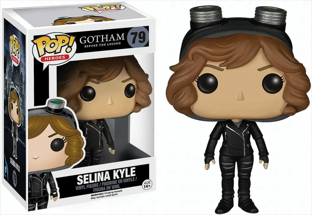 Déco geek Gotham : figurine Funko Pop Selina Kyle 79 pour votre bureau