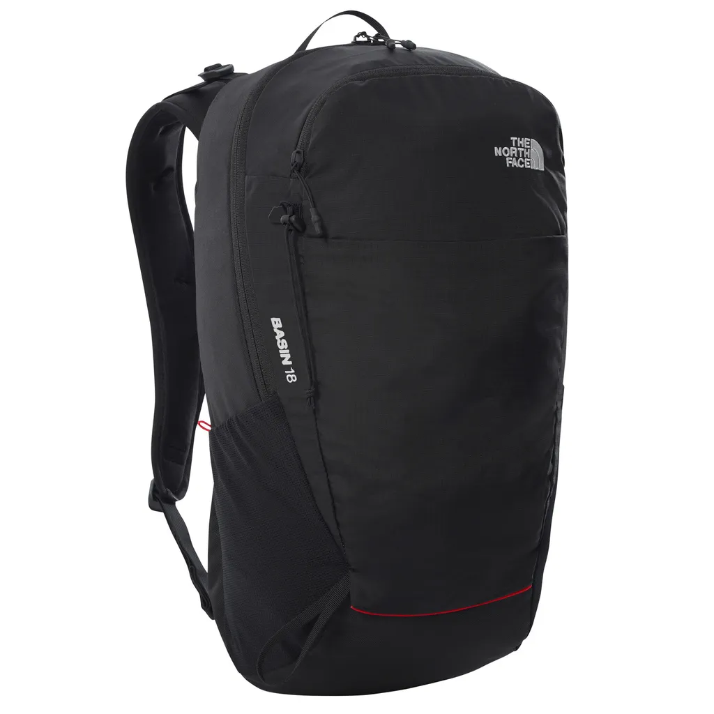 Fini le dos mouillé avec le sac de randonnée Basin 18 The North Face Noir