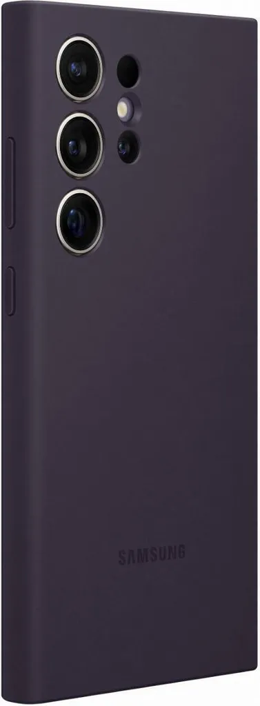 Originale Samsung S24 Ultra Custodia Dark Violet Silicone EF-PS928 - 3