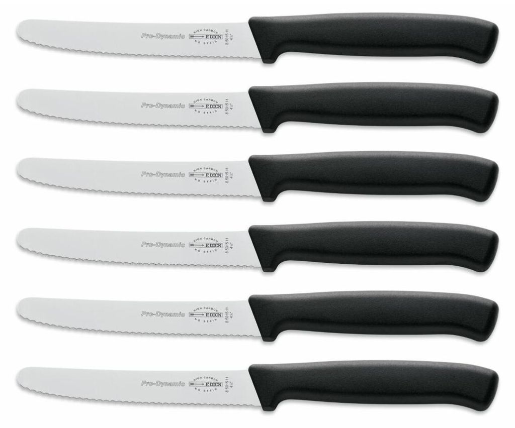 F. DICK Allzweckmesser-Set ProDynamic 6x Messer schwarz 11 Produktbild 