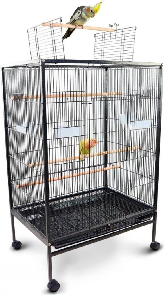Mobiclinic Cage à oiseaux XL Pets Roues de transport Cages Image du produit 