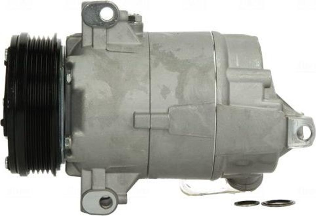 NISSENS 89216 Klimakompressor OE 24466994 kompatibel mit Astra G, Astra H, Astra (A04), Meriva, Zafira