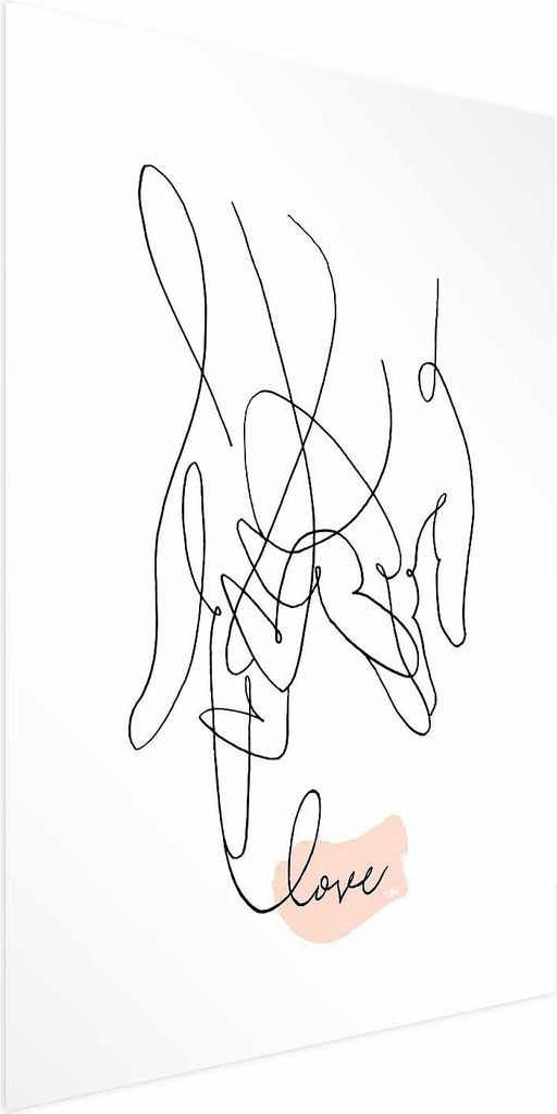 Posterpapier Poster - Tangled Feelings 21x30 cm Menschen m-A-0928-ao-a