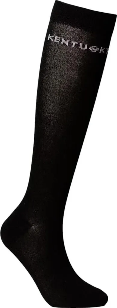 Lot de 3 Chaussettes d'équitation Fines et Pailletées Noir Taille 35-40