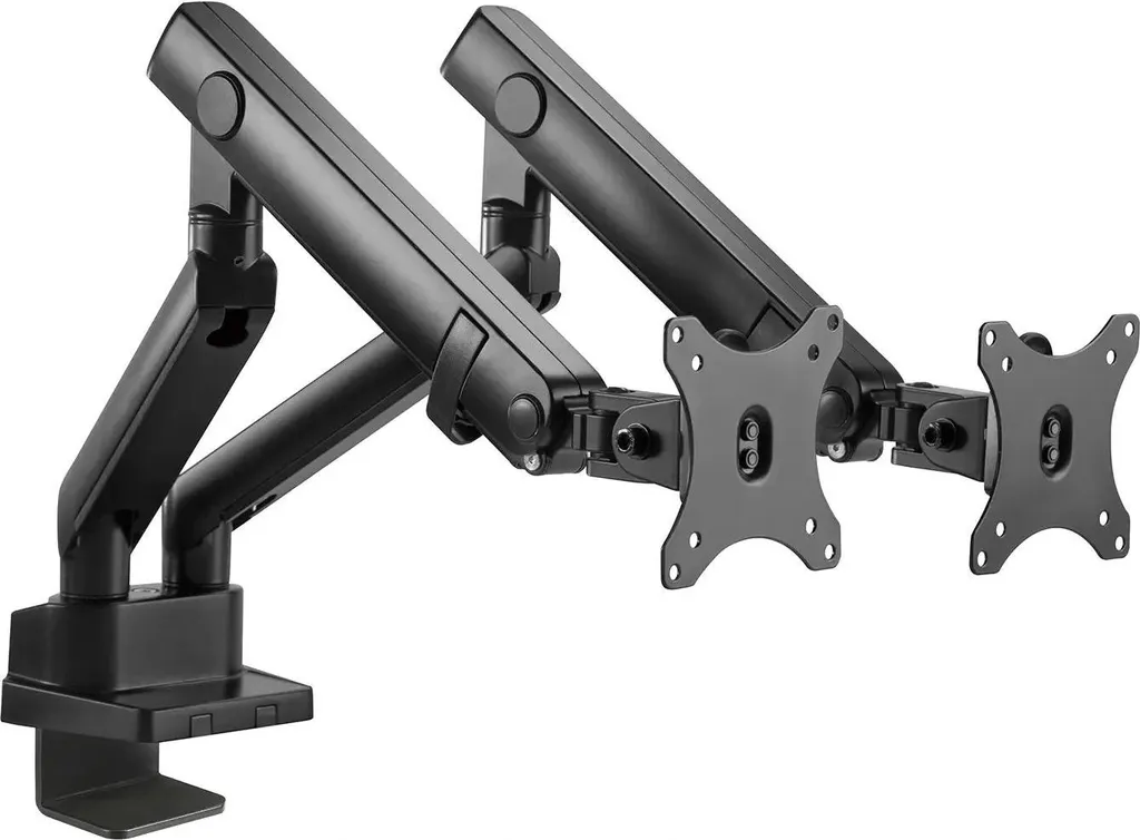 Support de bureau Full Motion pour 2 écrans PC 13-32 pouces - Ergonomie - 8