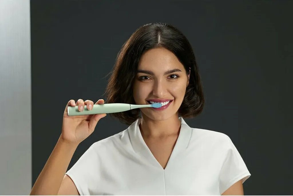 Oclean X Ultra S Verte : Brosse Sonique Connectée avec Écran et Boîtier - 13