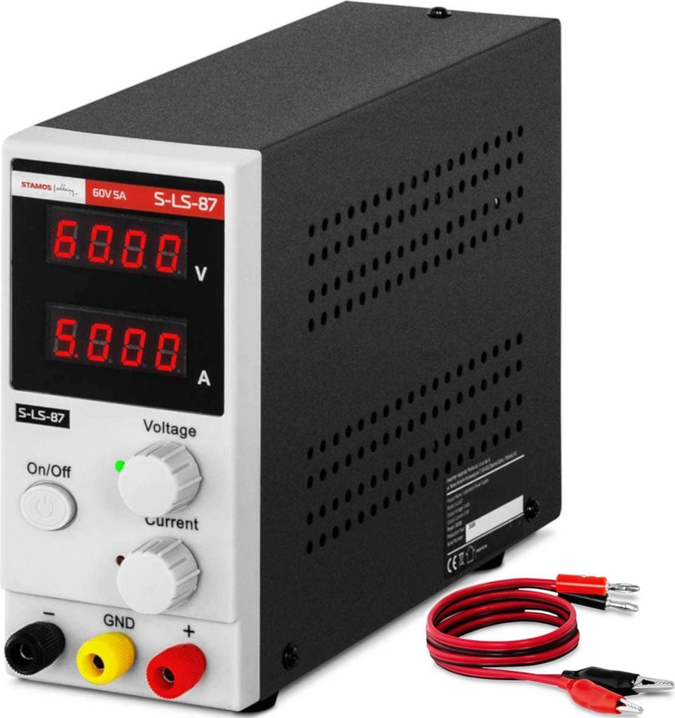Laboratórny regulovaný zdroj, 0-60 V - 0-5 A - 300 W | Obrázok produktu 