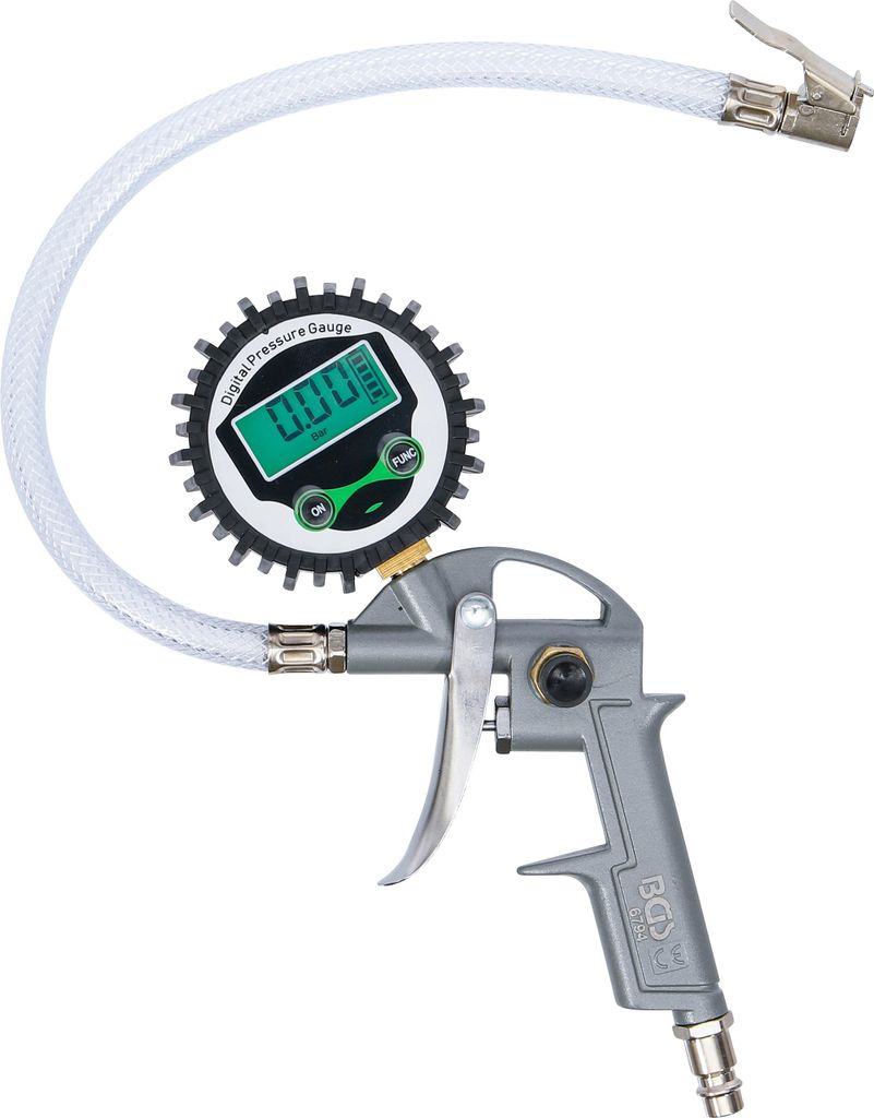 BGS Pistolet de gonflage de pneus à air comprimé numérique Image du produit 