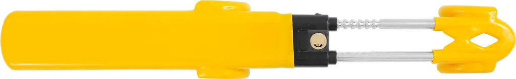 Protection antivol de direction jaune, modèle universel anti-sciage - 3