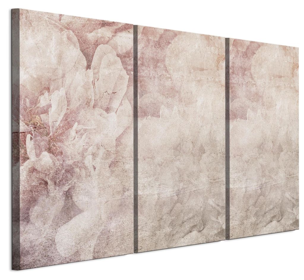 LUMASOUL Wandbilder 3er Set für Wohnzimmer Blumen 26 120x80 Produktbild 
