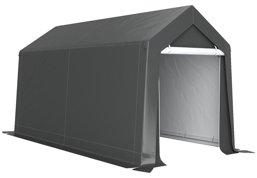 Garážový stan Outsunny, 2,1 × 3,6 × 2,35 m, skladovací stan Obrázek produktu 
