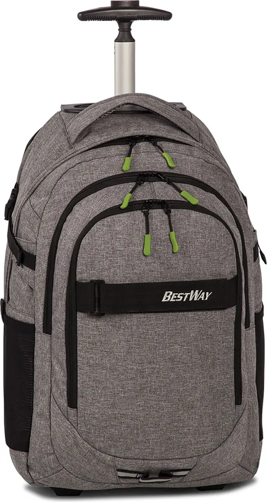 Zaino Trolley Bestway Grigio: Addio Mal di Schiena per la Scuola