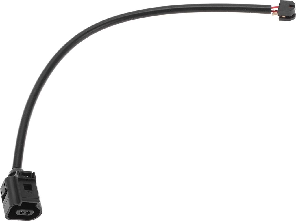 1 Stück Bremsbelagverschleißsensor für Porsche Cayenne 2019-2023 TPU Gummi Schwarz Vorderer Bremsscheibenbelag-Verschleißindikator Sensor