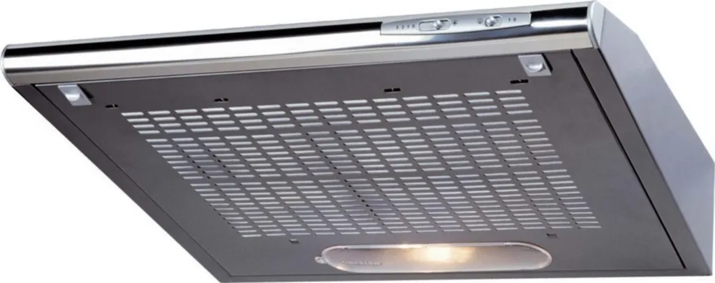 Hotte casquette de cuisine Amica 60cm inox pour meuble haut UH17010