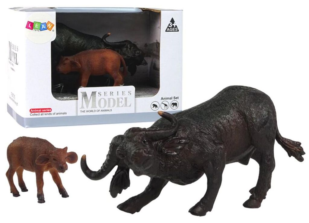 Lean Toys Figur Büffelkalb Afrikanische Zootiere Produktbild 