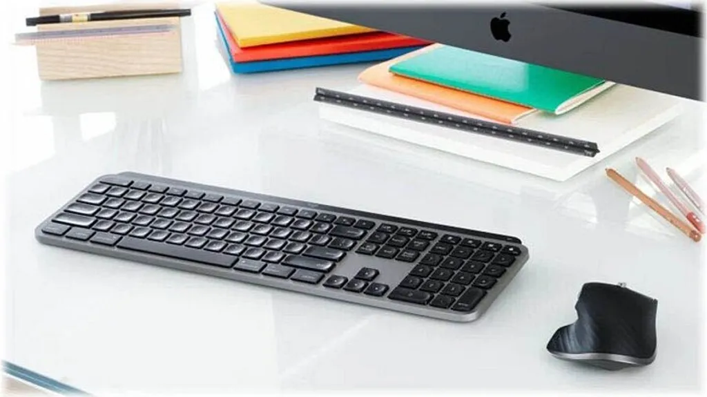 Logitech MX Keys pour Mac clavier sans fil gris sidéral haute précision - 6