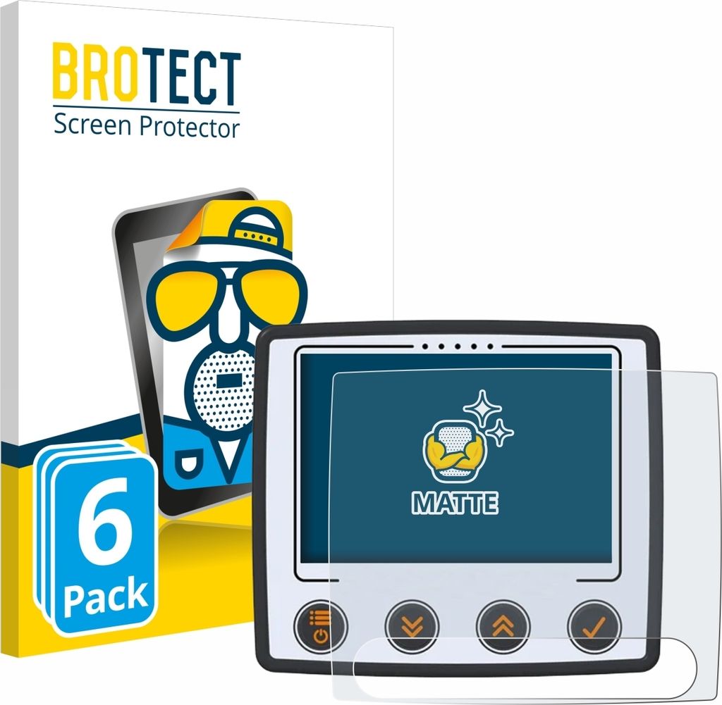 6x BROTECT Schutzfolie für Skytraxx 5 Mini Displayschutz Produktbild 