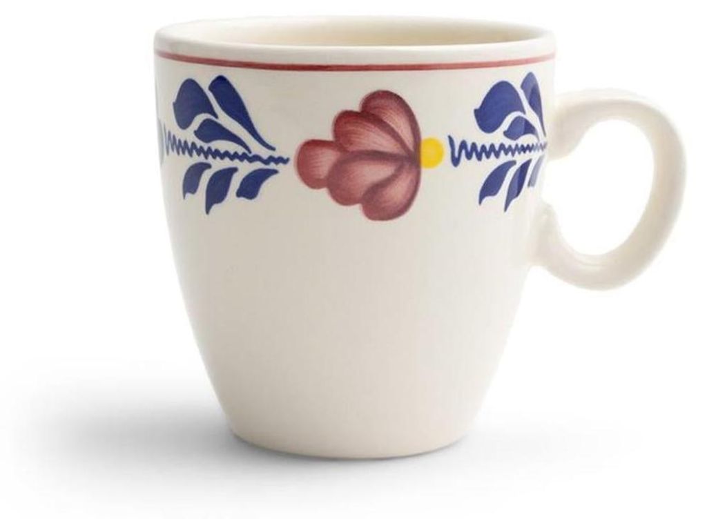 Boerenbont Minimok Geschirr Pompei Set aus 6 bunten Bechern 23cl