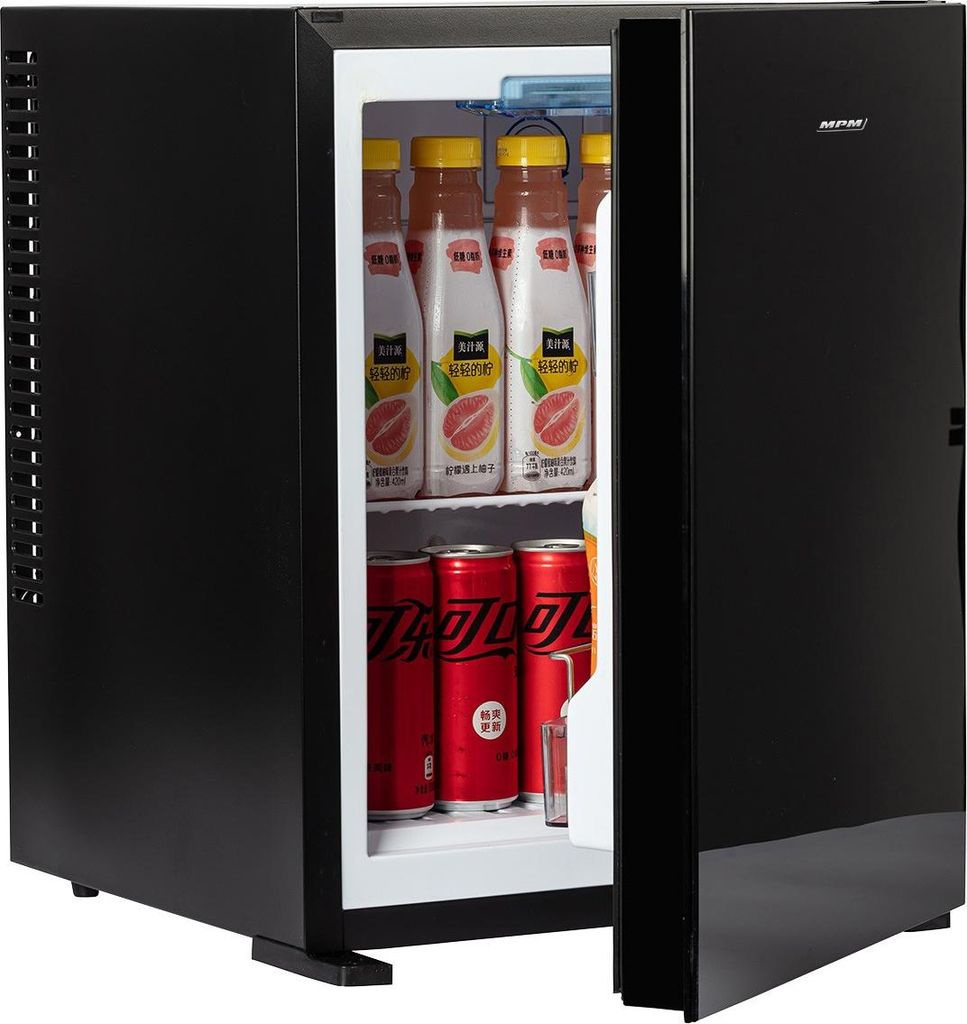 Termoelektrická minibarská chladnička Čierna sklenená Obrázok produktu 