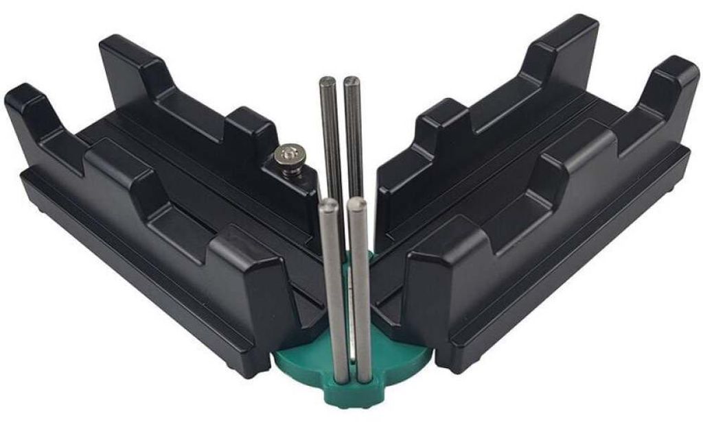 Gleitende Gehrungslade und Winkelschublade – 2-in-1-Produkt für präzise Sockelleisten – Winkel von 85 bis 180°