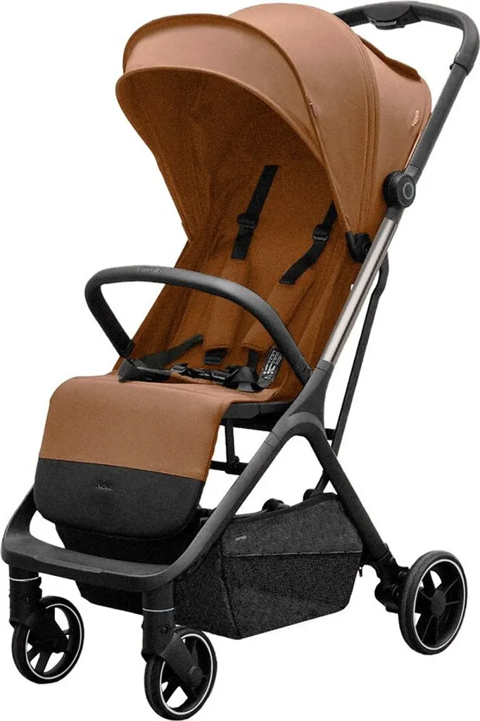 Poussette de sport trois roues Nova Tangelo Orange pour bébés actifs