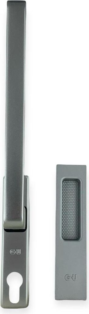 GU Drehgriff Dirigent 934/937 EV1 silber mit Muschel K-13266-00-0-1