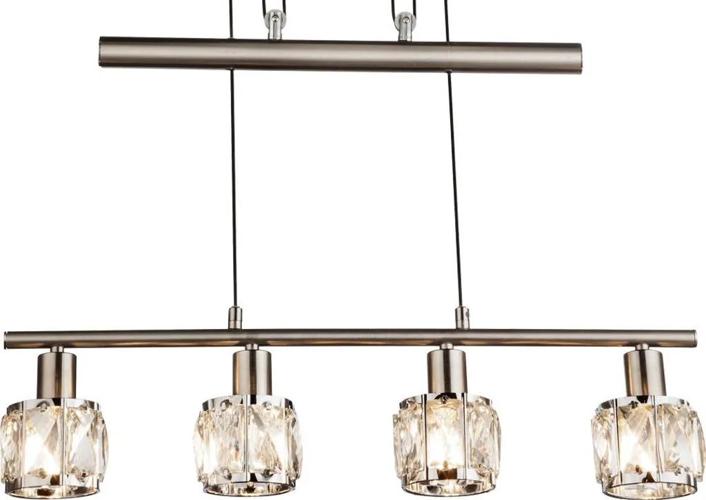 Globo Kris Lampadario Argento Cristallo 60cm - Trend Arredo Casa 2026 - 12