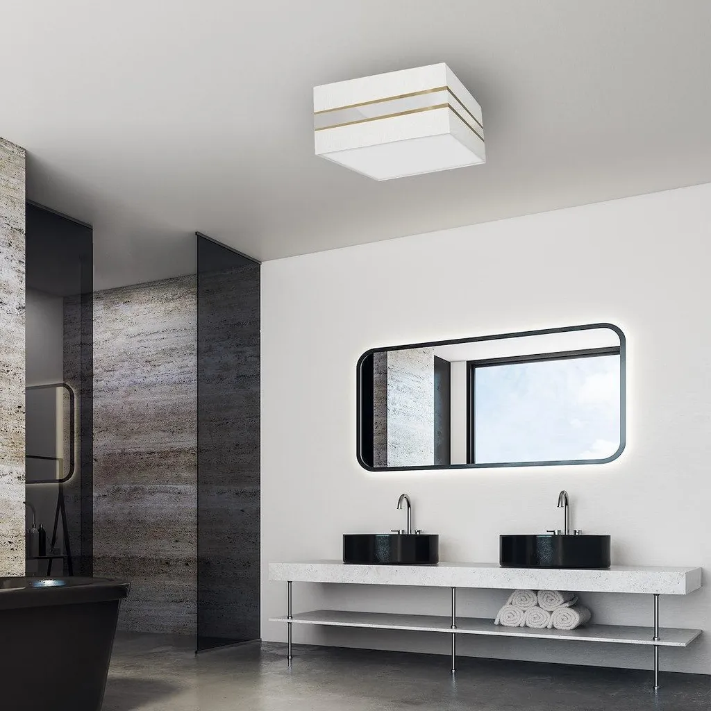 Lampada da Soffitto Milagro ULTIMO MLP7347 2x60W - Qualità Certificata - 5