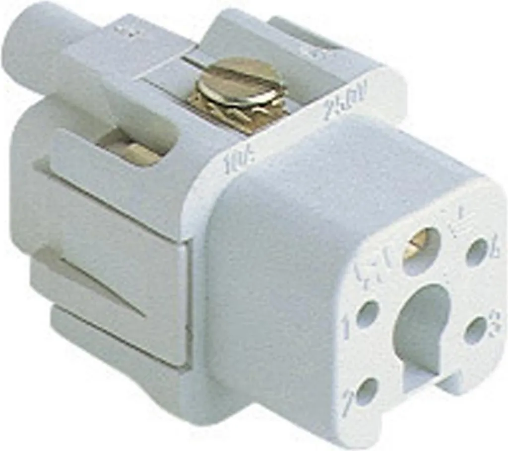Insert ILME 4P+PE Argent 21.21 à Vis : Connexion Robuste et Compacte